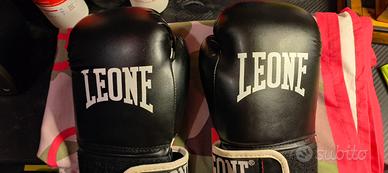 guantoni leone box flash 6 oz nero bambino junior