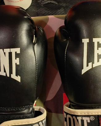 guantoni leone box flash 6 oz nero bambino junior