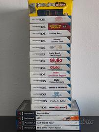 Lotto 19 Giochi Nintendo DS & PlayStation 2