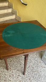 Tavolo / tavolino da gioco girevole e chiudibile