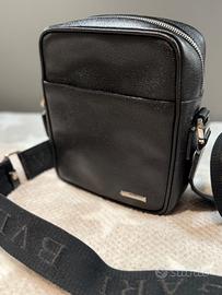 Borsello uomo in pelle Bulgari