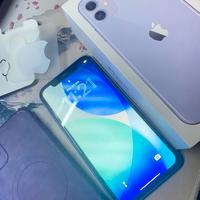 Iphone 11 viola + accessori