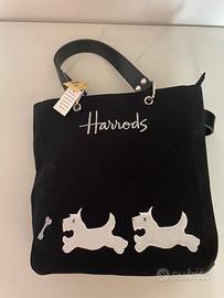 Harrods borsa piccola decorazione cane