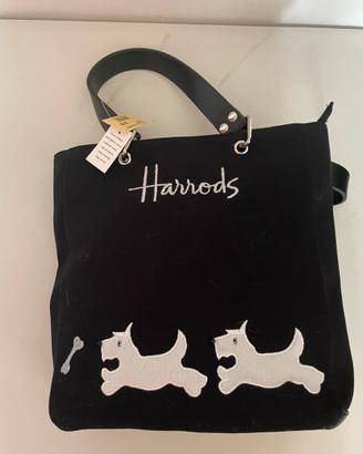 Harrods borsa piccola decorazione cane