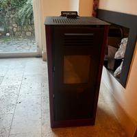 Stufa a pellet ventilata