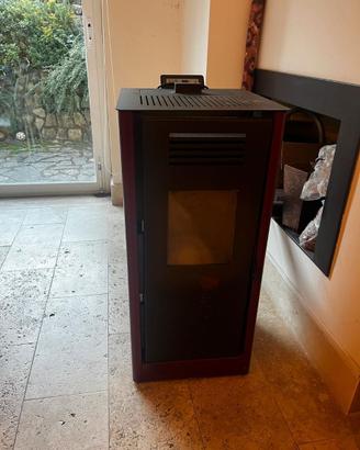 Stufa a pellet ventilata