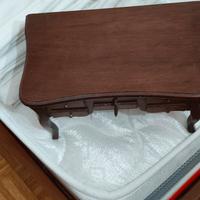 portagioie in legno a forma di tavolo anni 80