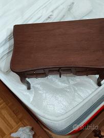 portagioie in legno a forma di tavolo anni 80