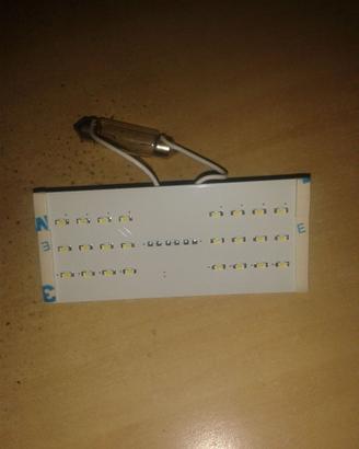 kit led per plafoniera per alfa,fiat,ford