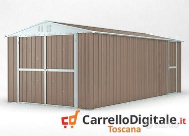 Box garage auto in Acciaio 327x611 19mq tortora