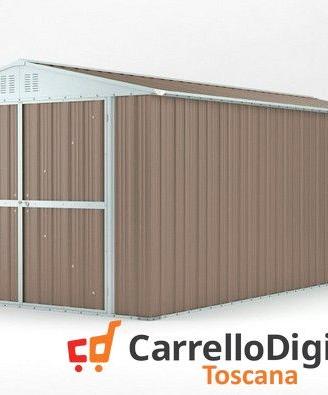Box garage auto in Acciaio 327x611 19mq tortora