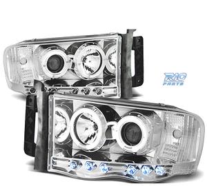 FARI PER DODGE RAM 02-06 ANGEL EYES CROMATI