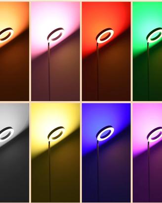 Piantana lampada led HOMCOM