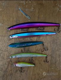 artificiali spigola / serra / barracuda