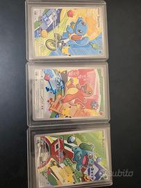 Lotto Bulbasaur 037 Charmander 038 Squirtle 039
