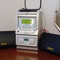 Jvc lettore CD radio e musicassette