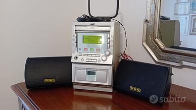 Jvc lettore CD radio e musicassette