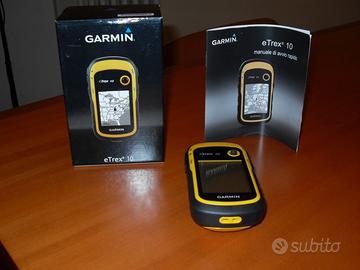 Garmin eTrex 10 GPS-Altimetro-Tachimetro