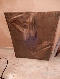 Scultura in bronzo fuso