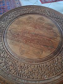 tavolino in legno etnico
