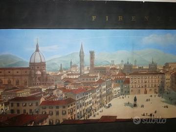 antico grande dipinto Firenze 800