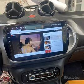 AUTORADIO/STEREO 2 DIN DEDICATO PER SMART 453 9 PO