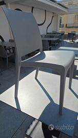 100 sedie impilibali interno esterno