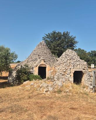 Trulli da ristrutturare con terreno di 11.460 mq