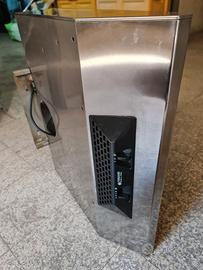 Cappa inox da 60 con colonna scarico inox