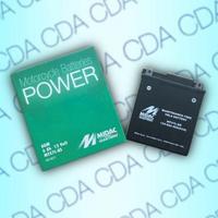 Batteria 12v 6ah agm mtx7l-bs midac per moto