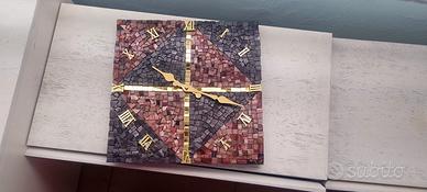 orologio in mosaico 