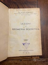 LEZIONI DI GEOMETRIA DESCRITTIVA - 1941