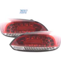 FANALI VOLKSWAGEN VW SCIROCCO 08-14 LED ROSSO CROM