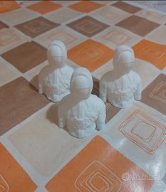 3 Busti Squid Game da colorare