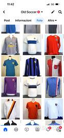 Maglie storiche di calcio in BLOCCO
