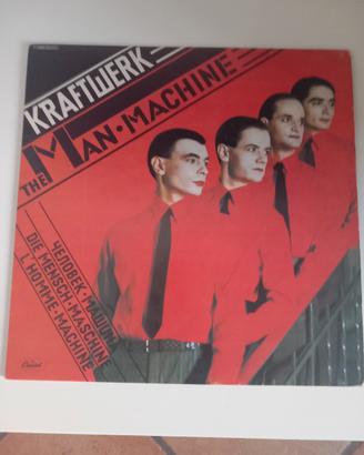 Vinile   THE  MAN  MACHINE  /   KRAFTWERK 