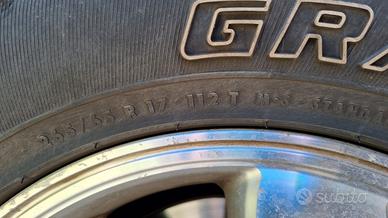 pneumatici  gomme toyota  land cruiser