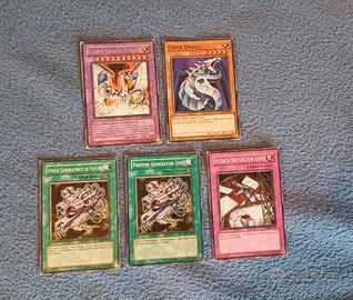 Cyber Drago finale + 4 carte Cyber Drago Yu gi oh