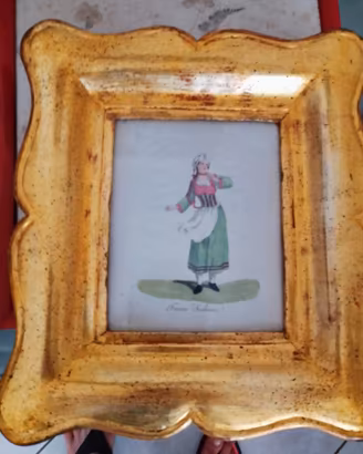 Quadri con cornici legno artigianale
