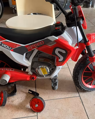 Moto elettrica per bambini