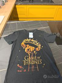 T-shirt Game of Thrones nera