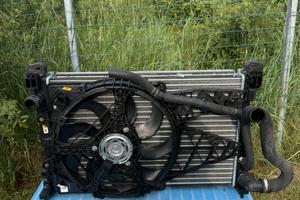 Gruppo Radiatori+ elletroventola Fiat Punto 1.6 MJ