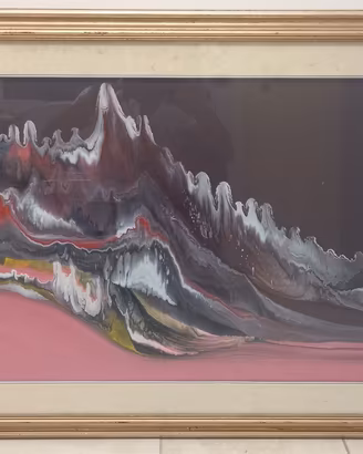 Quadro a olio su tela di Giorgio Sotto Corona
