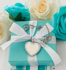 Collana lunga a micropa con cuore Twist XL Tiffany