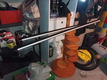 Barre portapacchi + 4 ricambi nuovi