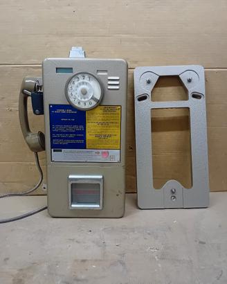 Telefono pubblico a gettoni u+i '70  staffa chiave