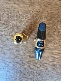 Becco Selmer Sax Baritono S80 C* fascetta Vandoren
