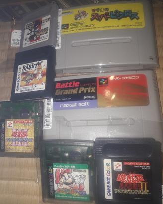 videogiochi nintendo game boy,color,snes