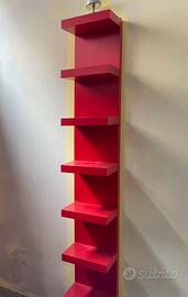 Mensola Lack Ikea rossa