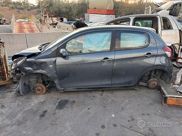 ricambi Peugeot 108 1.0  cc benz. anno 2016 1kr